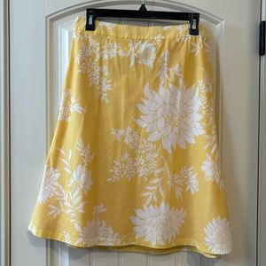 Butter yellow Ann Taylor skirt